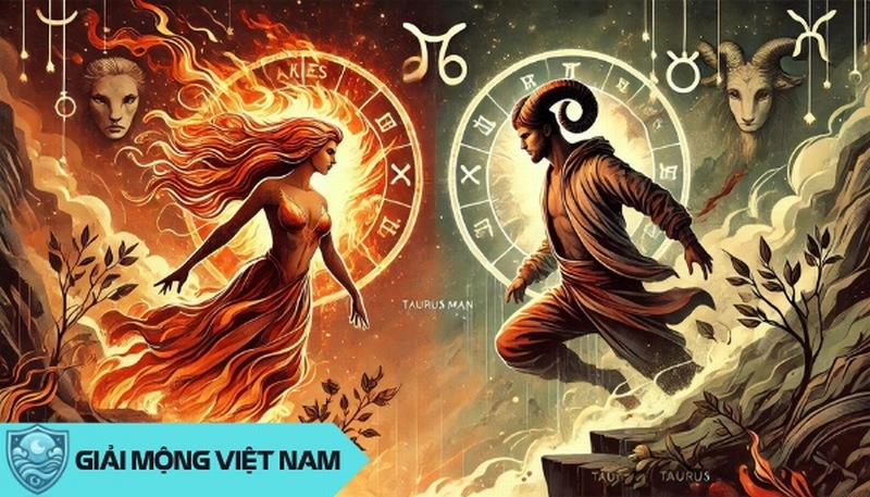 Mối quan hệ giữa nam Bạch Dương và nữ Kim Ngưu là sự kết hợp thú vị giữa lửa và đất