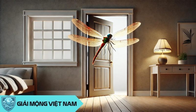 Chuồn chuồn bay vào nhà và đậu trên bóng đèn thường được xem là dấu hiệu của sự sáng suốt và trí tuệ.