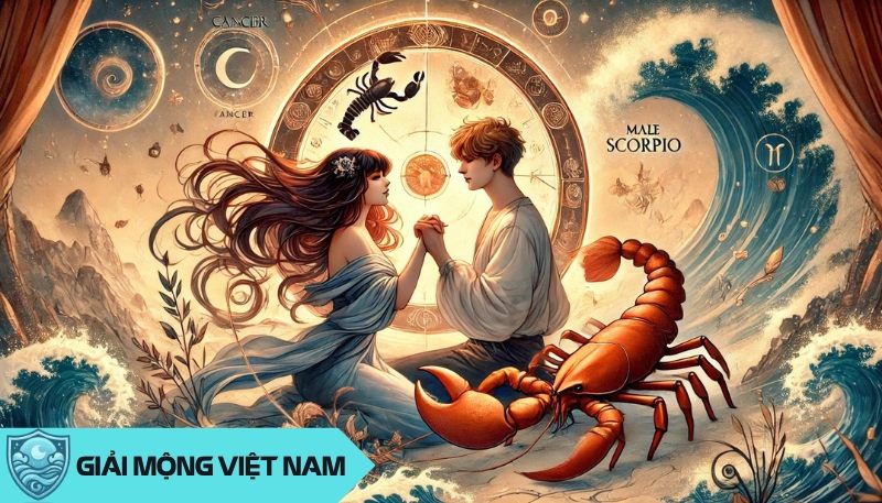 Cự Giải nữ và Bọ Cạp nam tạo nên một cặp đôi vô cùng ăn ý và bổ sung cho nhau.