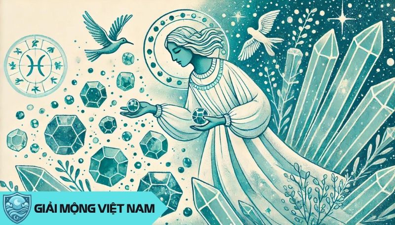 Aquamarine và hoa thủy tiên: Hai biểu tượng may mắn của cung Song Ngư