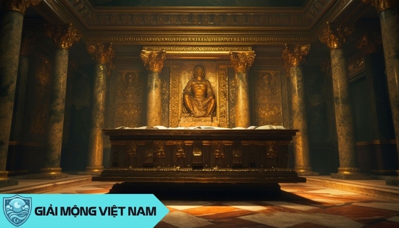 Nằm mơ thấy bia mộ trang nghiêm như đứng trước tấm gương phản chiếu di sản cuộc đời, khắc họa những thành tựu, giá trị và ảnh hưởng mà ta mong muốn để lại cho thế hệ sau.