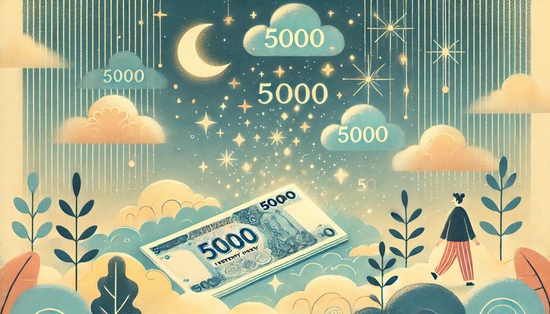 Nằm mơ thấy tiền 5000 đánh con gì? Điềm báo ẩn ý thịnh vượng hay nghèo khó?