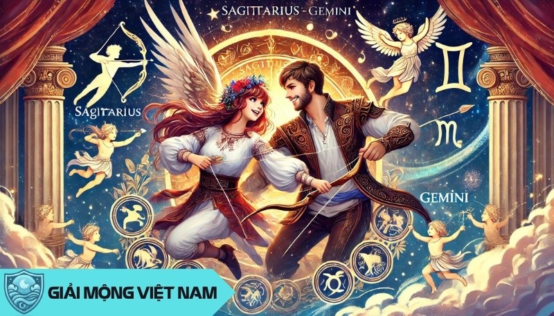 Cung Nhân Mã và Song Tử có sự tương hợp cao.